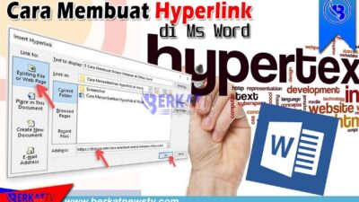 Cara membuat hyperlink di word