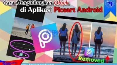 Cara Menghilangkan Objek di Aplikasi Picsart Android