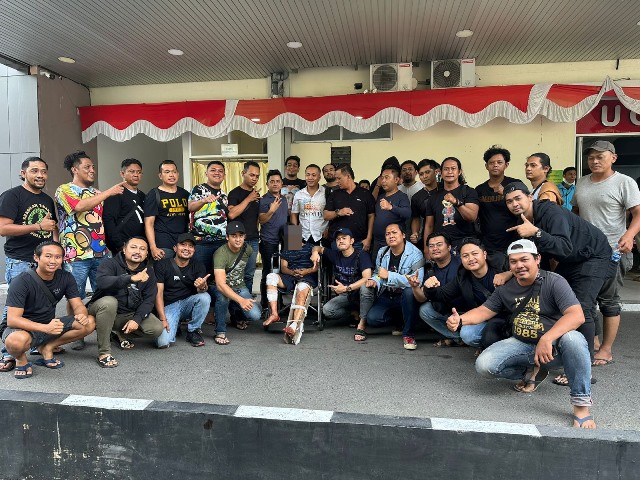 Tim gabungan akhirnya berhasil menangkap pelaku pembunuhan pasutri lansia di Gang Sakura Jalan Adi Sucipto Sui Raya pada Selasa (26/9) dinihari. Foto: tmB