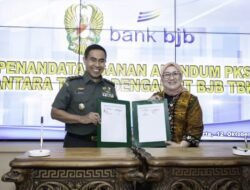 Bank bjb – TNI AD Tandatangani Adendum Perpanjangan PKS