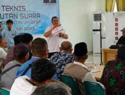 Kertas Suara Pilkades Ditandai Mikrotech