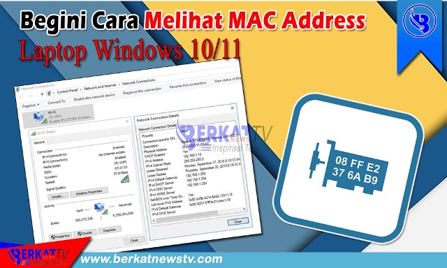 Begini Cara Melihat MAC Address Laptop Windows 10/11