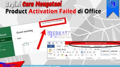 Begini Cara Mengatasi Product Activation Failed di Office