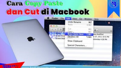 Cara copy paste dan cut di macbook