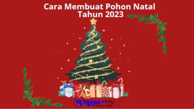Cara membuat pohon natal tahun 2023
