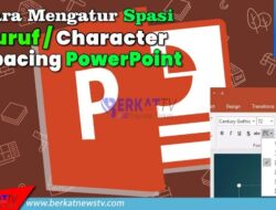 Cara Mengatur Spasi Huruf / Character Spacing PowerPoint