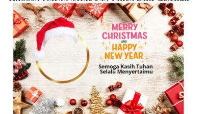 Twibbon Ucapan Natal dan Tahun Baru Menarik