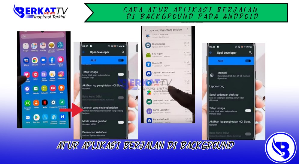 Cara Atur Aplikasi yang Berjalan di Background pada Android