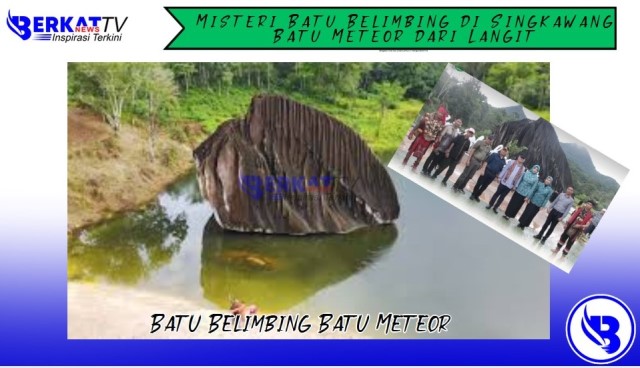 Misteri Batu Bellimbing yang disebut Batu Meteor menjadi salah destinasi wisata Kalbar yang teletak di Kota Singkawang