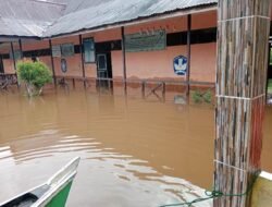 Sekolah Terdampak Banjir Belajar Daring
