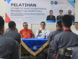 Mantan Pecandu Narkoba Dilatih Keahlian Mekanik