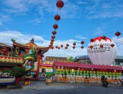 Enam Ribu Lampion Hiasi Singkawang Jelang Imlek