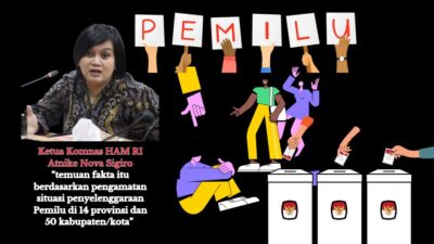 Komnas HAM RI telah menemukan ribuan kelompok marginal - rentan kehilangan hak pilih di Pemilu