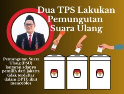 Warga Jakarta Ikut Coblos, Dua TPS akan Lakukan PSU