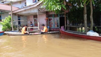 Ratusan Rumah di Tiga Kecamatan Terendam Banjir