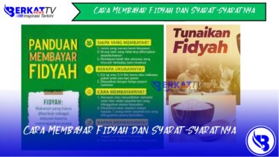 Cara membayar fidyah dan syarat-syaratnya