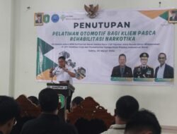Ciptakan Mantan Pecandu Narkoba Produktif
