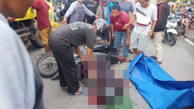 Korban jiwa lagi-lagi kembali terjadi di Jalan Trans Kalimantan. Kali ini menimpa seorang wanita muda Varri (30 warga Pontianak Timur pada Sabtu (2/3). Foto: tmB