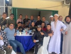 Bruder Stephanus Pimpin FRKP dan Scooteris Silaturahmi Lebaran