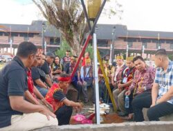 Naik Dango I Pontianak, Masyarakat Dayak Gelar Ritual Ngampar Bide