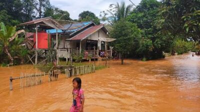 Indeks nilai Kualitas Lingkungan Hidup Kalbar tahun 2020 - 2023 terjadi peningkatan dari 70,07 persen menjadi 73,62 persen dan mendapatkan kategori baik. Namun, Indeks KLH ini tidak sebanding dengan permasalahan lingkungan yang terjadi yakni banyaknya bencana alam yang melanda Kalbar setiap tahun seperti banjir. Foto: tmB