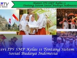 Materi IPS SMP Kelas 11 Tentang Sistem Sosial Budaya Indonesia