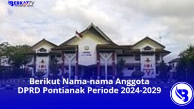 KPU Kota Pontianak telah menetapkan caleg terpilih Pontianak yang akan duduk di lembaga DPRD Kota Pontianak periode 2024 - 2029.