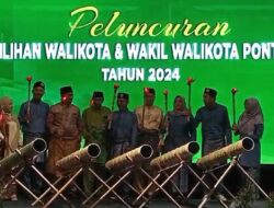 Peluncuran Pilwako Pontianak Ditandai Dentuman Meriam