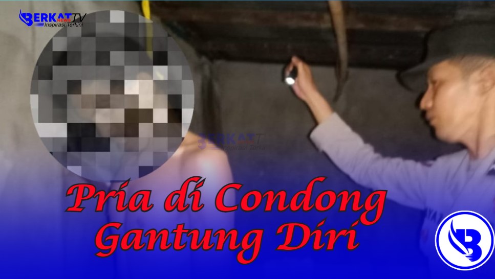Warga Gang Teguh Sena di Jalan Suhada Kelurahan Condong geger ditemukannya jasad seorang pria tewas gantung diri pada Selasa (21/5) malam.