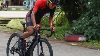 Dikky Wahyudi atlet sepeda dari Singkawang yang merasa kecewa atas keputusan ISSI Kalbar karena gagal mengikuti PON lantaran tidak lolos seleksi