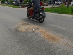 Kualitas AMP Aspal Jalan Serdam Buruk
