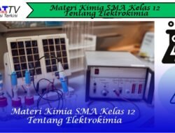 Materi Kimia SMA Kelas 12 Tentang Elektrokimia