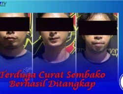 Terduga Curat Sembako Berhasil Ditangkap