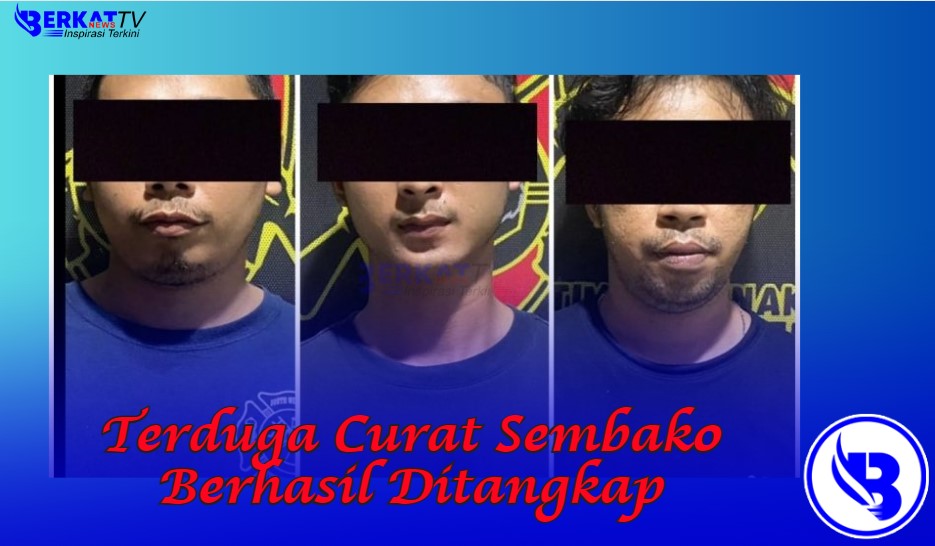 Tiga orang terduga pelaku curat di Singkawang berinisial ABE, MD, dan H dibekuk Satreskrim Polres Singkawang pada Kamis (6/6).