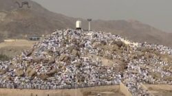 Hari ini Sabtu (15/6) 9 Zulhijah 1445 Hijriah adalah puncak ibadah haji dimana jutaan umat Islam dari seluruh dunia sedang melaksanakan prosesi wukuf di Arafah. Foto: ist/tmB