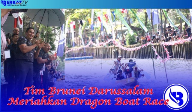 Pangdam XII/Tanjungpura Mayjen TNI Iwan Setiawan saat membuka secara resmi drahon boat race pada Sabtu (6/7) dalam rangka HUT ke066 Kodam XII Tanjungpura. Foto: egi