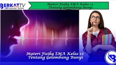 Materi Fisika SMA Kelas 12 Tentang Gelombang Bunyi