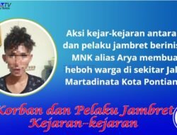 Korban dan Pelaku Jambret Kejar-kejaran