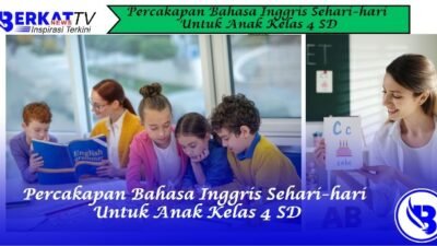 Percakapan Bahasa Inggris Sehari-hari Untuk Anak Kelas 4 SD