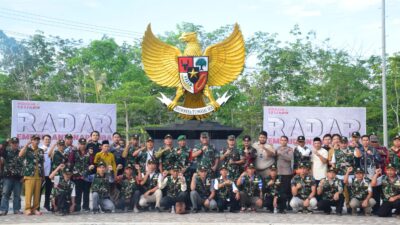 Danrem 121/Abw Brigjen TNI Luqman Arif meresmikan program Radar Embrio Antinarkoba di PLBN Badau Kabupaten Kapuas Hulu Jumat (2/8) dalam rangka untuk mencegah tindak kejahatan narkoba dari Malaysia. Foto: ist/tmB