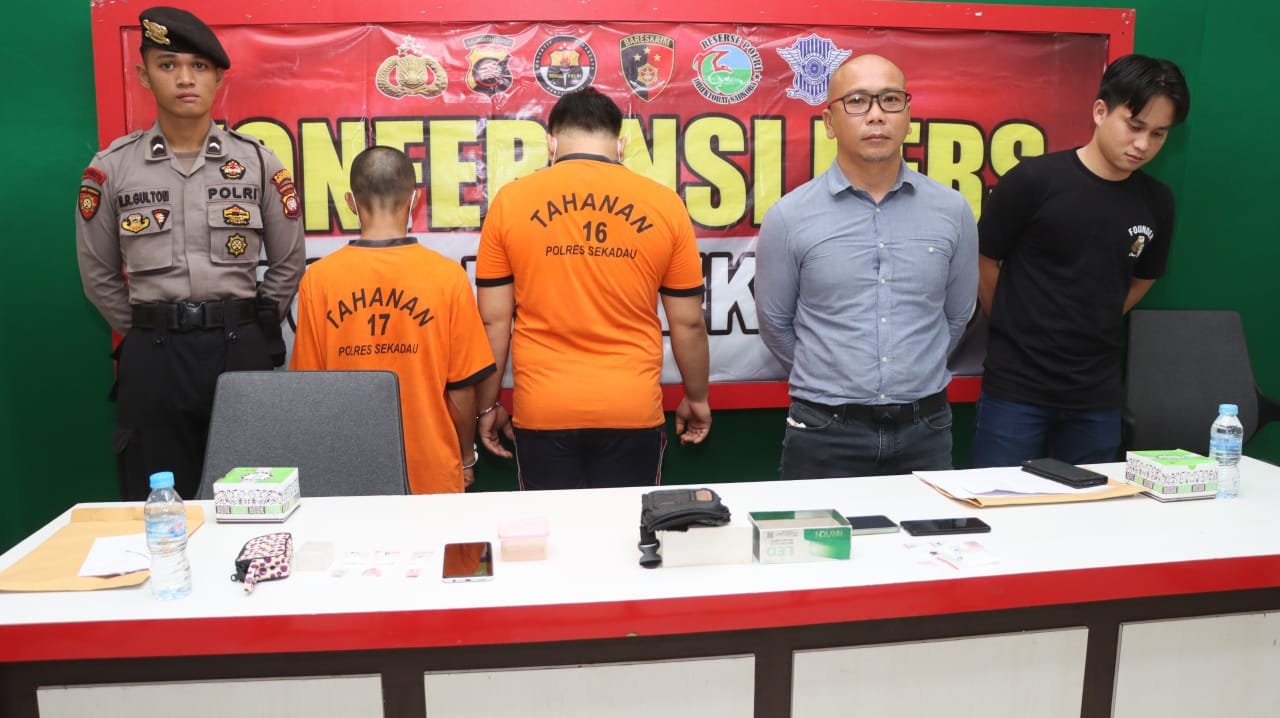Pengedar di Sekadau Gunakan Speedboat Edarkan Narkoba