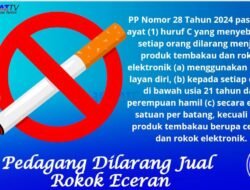 Pedagang Pontianak Sambut Baik Larangan Jual Rokok Eceran