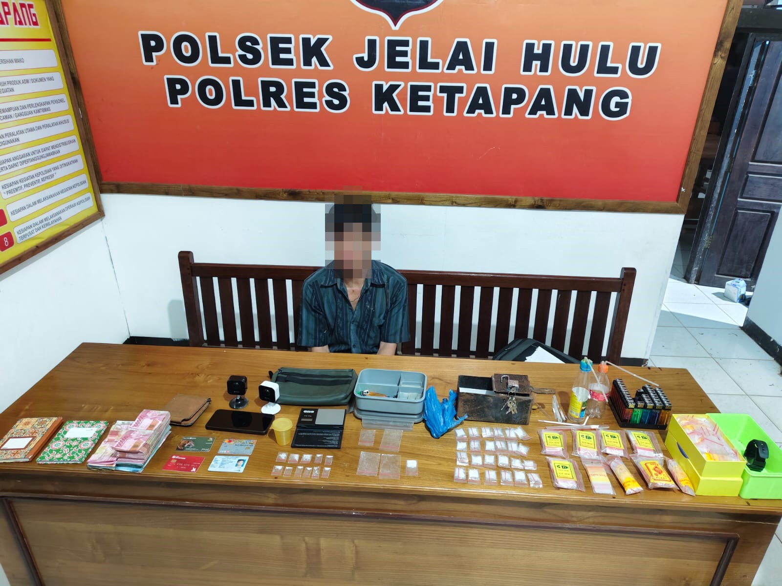 Warga Tumbang Titi Miliki Sabu 37,32 Gram