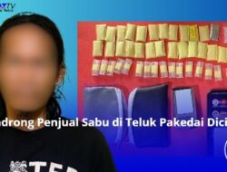 Si Gondrong Penjual Sabu di Teluk Pakedai Diciduk