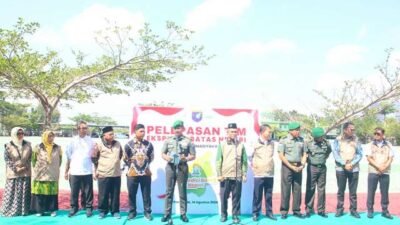 Pemuda Muhammadiyah dan TNI Baksos di Perbatasan RI - Malaysia
