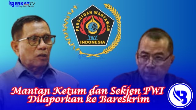 Mantan Ketum dan Sekjen PWI Dilaporkan ke Bareskrim