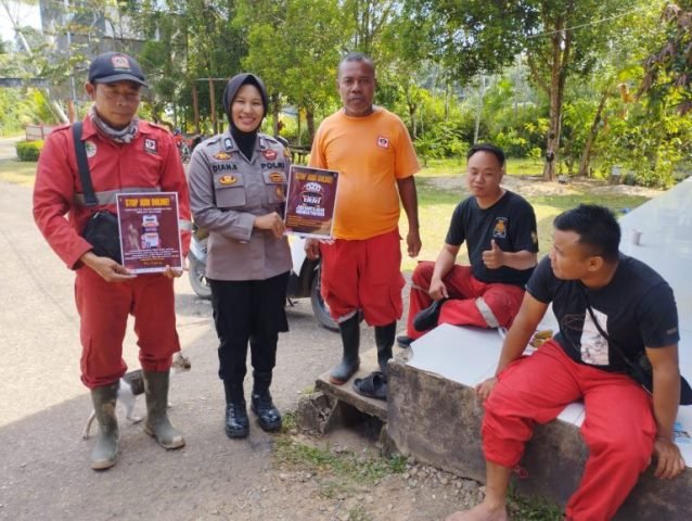 Edukasi Warga di Warung Kopi Bahaya Judi Online