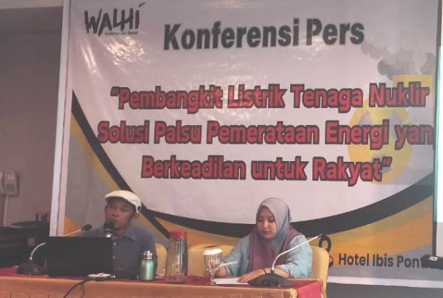 Calon Kepala Daerah Harus Tolak Pembangkit Tenaga Nuklir di Kalbar