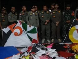 137 Layang-layang Diamankan Petugas Satpol PP