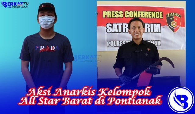 Aksi Anarkis All Star Barat di Pontianak